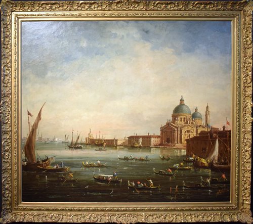 Venice, Panorama of the Grand Canal.